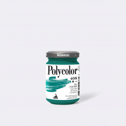 Акриловая краска "Polycolor" синий бирюзовый 140 ml 